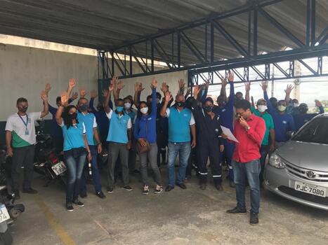 Trabalhadores (as) do SAAE de Alagoinhas aprovam proposta da GIP
