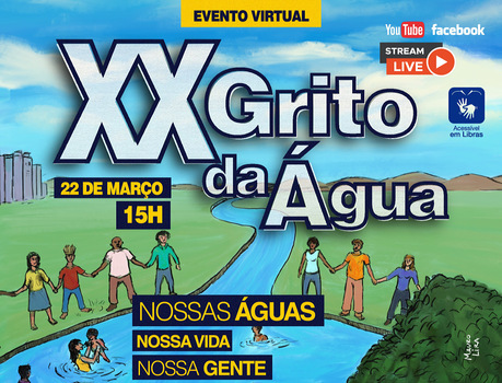 Maior evento em defesa da água no Brasil será transmitido hoje (22/03) pelo Facebook e YouTube